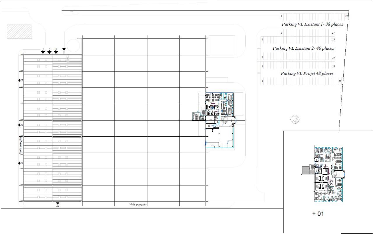 Entrepôt classe b Templemars 7528m² Location entrepôt classe b Templemars Nord OLLOG2422023 0